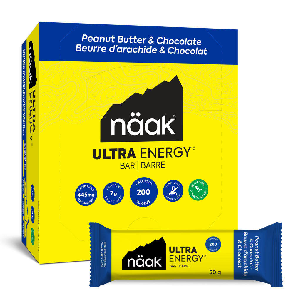Energy Bar | Peanut Butter & Chocolate - 12 Bars